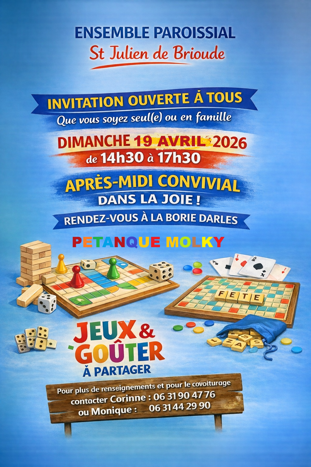 AFFICHE APRES MIDI DE JEUX
