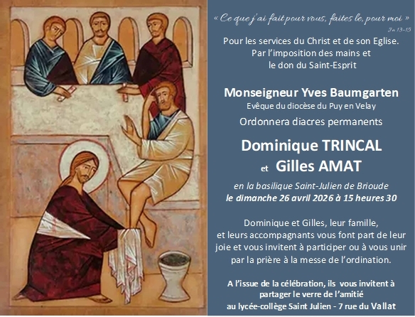 Ordination Diaconale à La Basilique