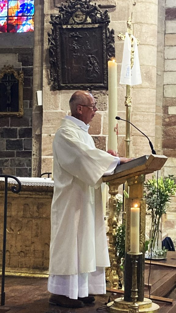 ordination diaconale de Dominique Trincal et Gilles Amat
Gilles remerciements et témoignage