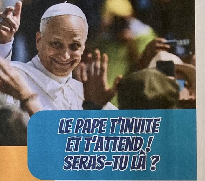 LES JEUNES AVEC LE PAPE: SERAS-TU LÀ?