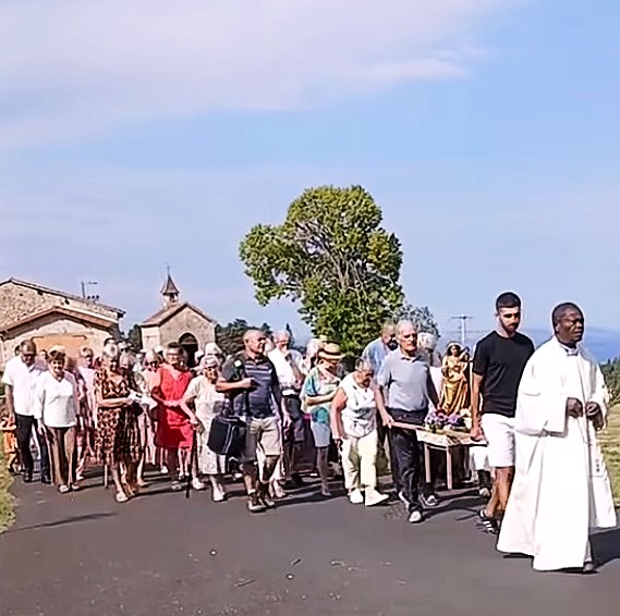 Chassignolles 15 août 2026
La procession