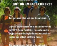 Marche solidaire avec le CCFD Terre Solidaire
